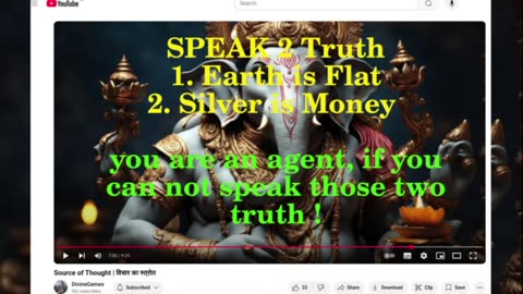 Devine Games - Speak #Truth 1. Earth is Flat 2. Silver is Money !