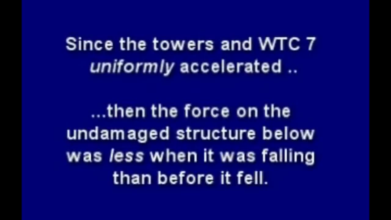 Jonathan Cole - 911 Experiments Newton vs. NIST