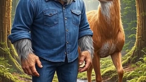 Ready for Danger? Buckaroo’s Leaf Crunch Dilemma! 😂🍂