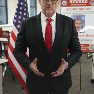 Governo Trump compartilha vídeo com recompensa de US$ 50 milhões pela cabeça de Maduro