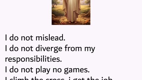 The fear of God is the begin of wisdom