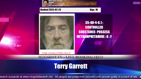 Mugshot TV - Live Arrest Booking Video Stream