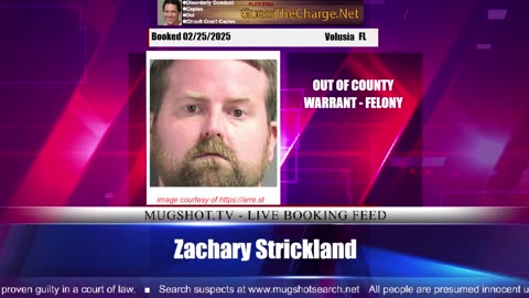 Mugshot TV - Live Arrest Booking Video Stream