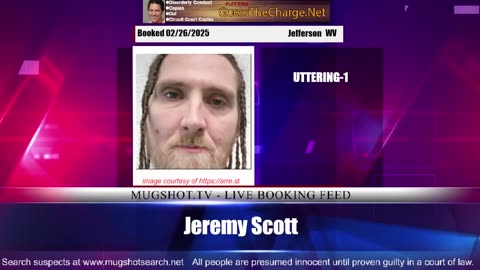 Mugshot TV - Live Arrest Booking Video Stream