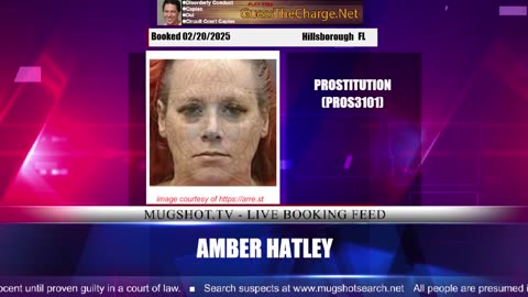 Mugshot TV - Live Arrest Booking Video Stream