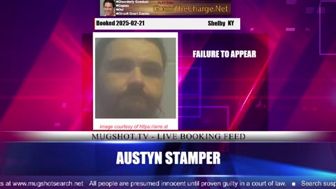 Mugshot TV - Live Arrest Booking Video Stream