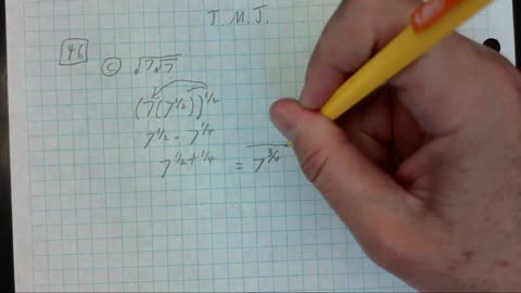 Saxon Algebra 2 Lesson 46 (c)