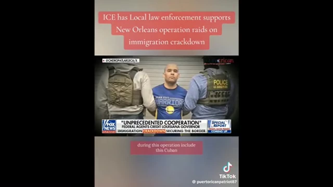 ICE in New Orleans ..