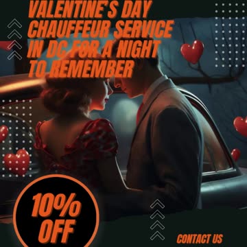 Book Your Valentine’s Day Chauffeur Service in DC for a Night to Remember!