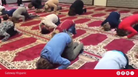 Children are taken to mosques to learn about Islam.