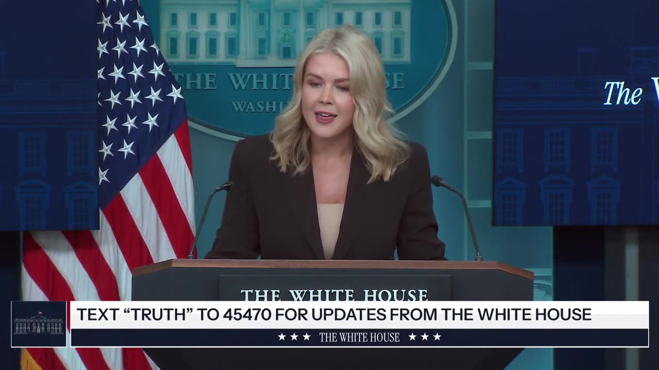 Press Secretary Karoline Leavitt Briefs Members of the Media, Oct. 6, 2025