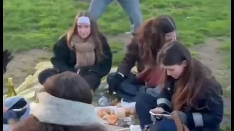 Arabs harass French women