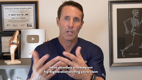 How bilateral knee osteoarthritis can cause bilateral hip osteoarthritis