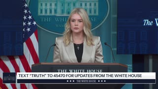 Press Secretary Karoline Leavitt Briefs Members of the Media, Oct. 3, 2025