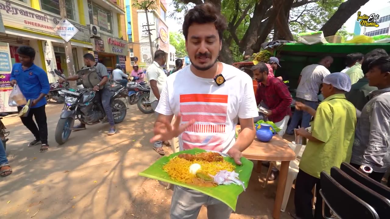 Gundu Bhai Hyderabadi Chicken Dum Biryani Daily 500 Kg Biryani Making Rs. 140_- Only l Madurai Food