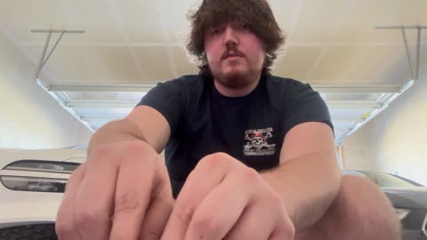 Day 21 Saw a car that got hit in the back on the highway