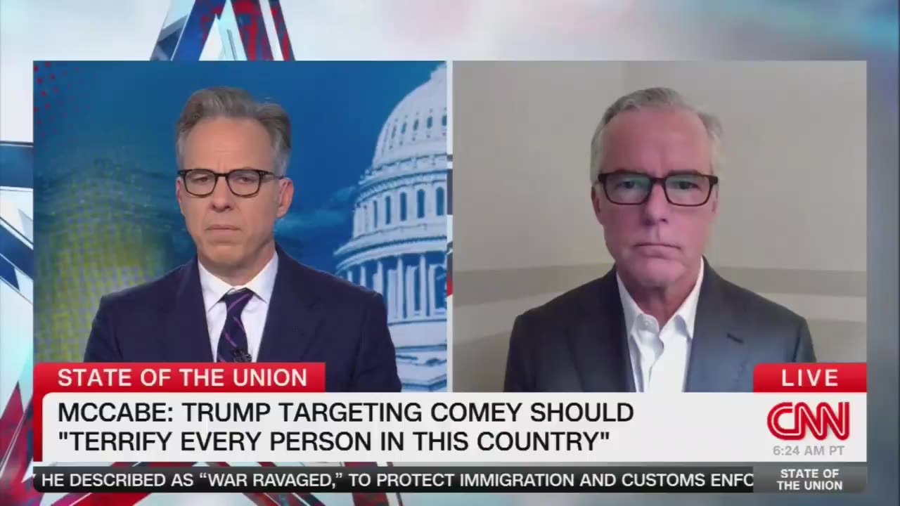 Disgraced Andrew McCabe is now panicking and trying to distance himself from James Comey
