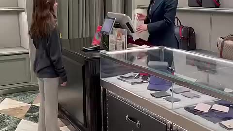Shocking: Y’all like the color I chose? #gucci #shopping #funny #airport #prank