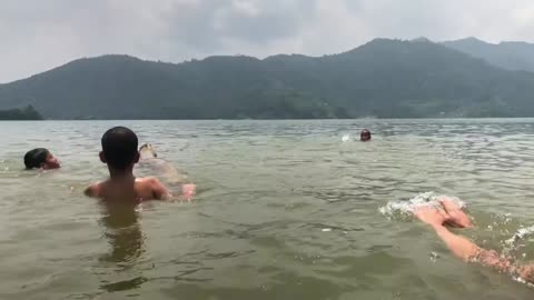 Our last day in Pokhara, lakeside #nepal