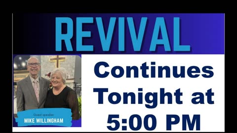 Day One of Our Revival 2025 Morning