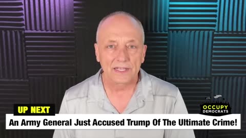 TOP ARMY GENERAL Accuses Trump Of The ULTIMATE CRIME