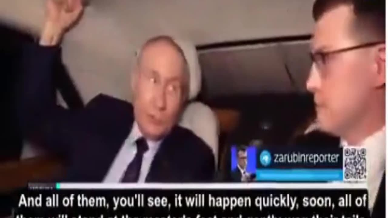 プーチン：欧州のエリートは、トランプ大統領が指揮を執れば、「主人の足元に立つ」だろう。