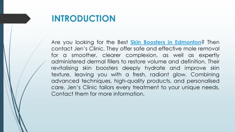 Best Skin Boosters in Edmonton