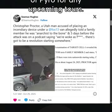 Fox News Van Bomber Was a Left-Wing Anarchist