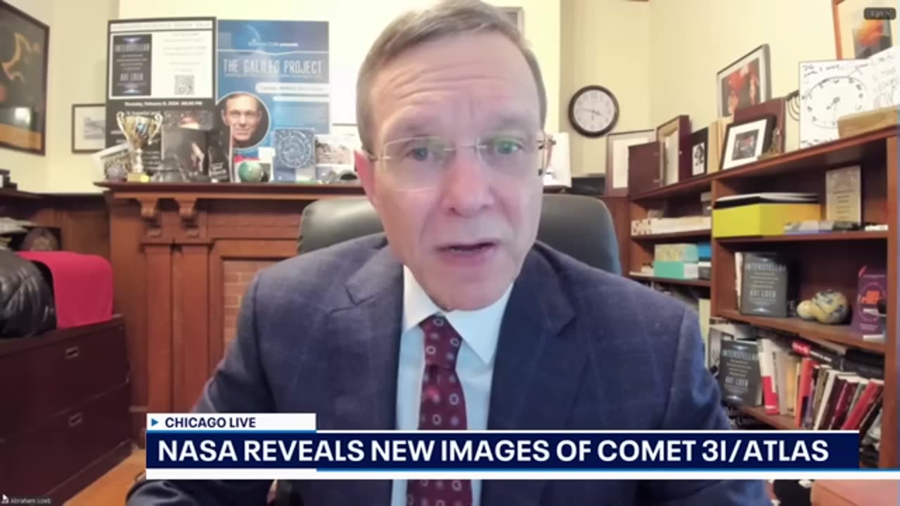 Avi Loeb’s Shocking Reaction to NASA’s 3I/ATLAS Image Will Blow Your Mind