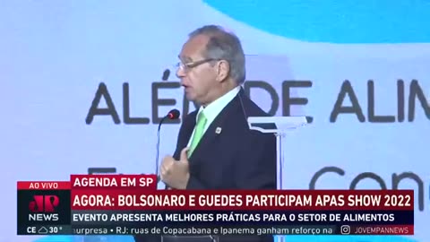 Paulo Guedes: "Brasil é a matriz energética mais limpa do mundo"