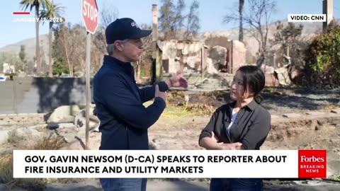 Speculation Swirls Over Gavin Newsom's 'Strange' Body Language In New Clip