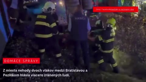 Σύγκρουση τρένων στη Σλοβακία