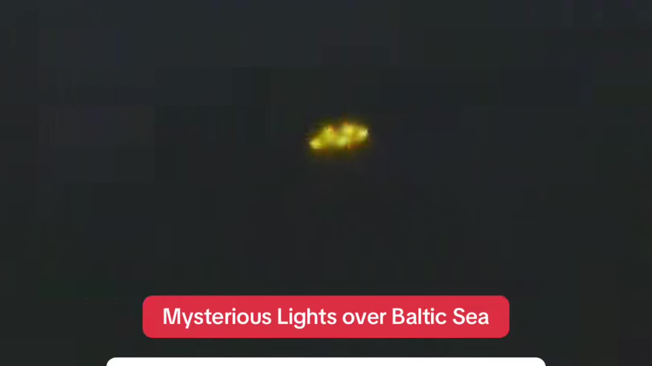 🛸🌊 UNIDENTIFIED OBJECT Over Baltic Sea! | TheTruthAbove