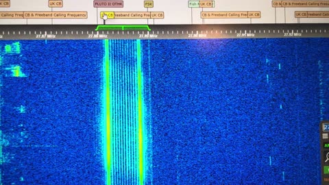 UK FM CB Radio Signals Heard In USA (CRE 8900 Alinco DX-10) 11 Meter 27 DX - 29 October