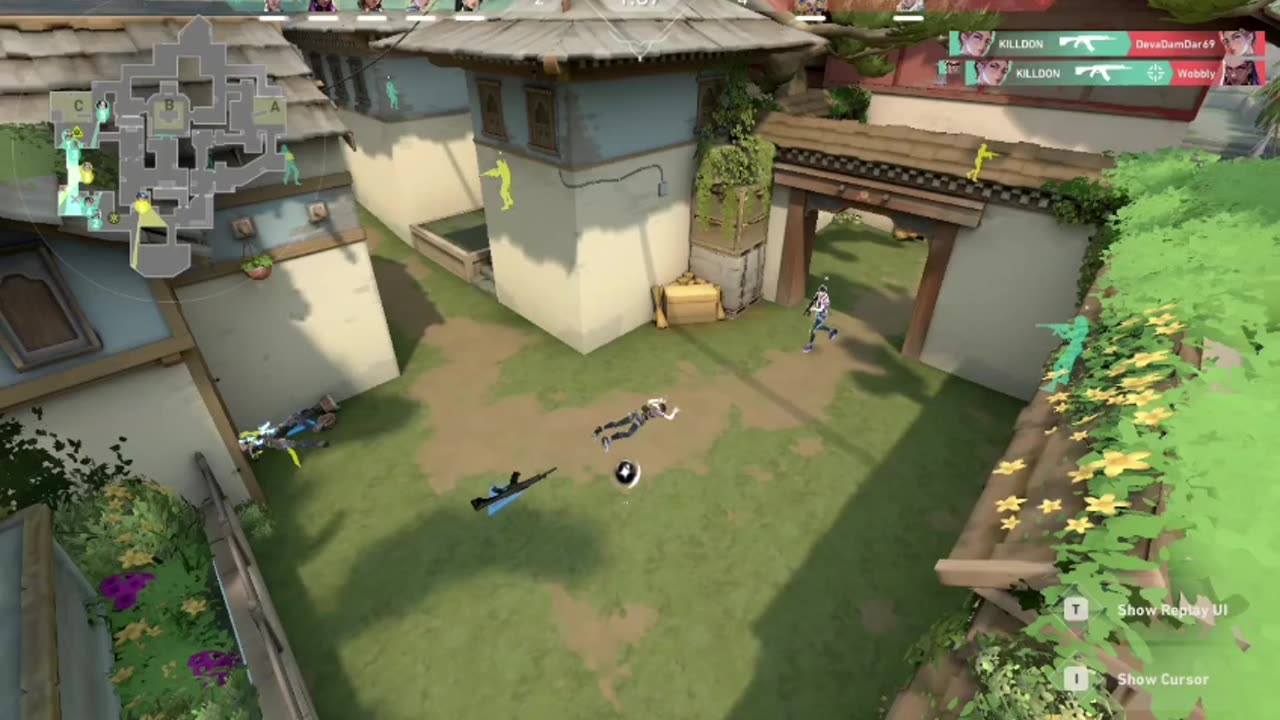 Pure cinema 1 vs 5 ACE Valorant