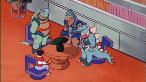 Dinosaucers, episode 10 rockin reptiles