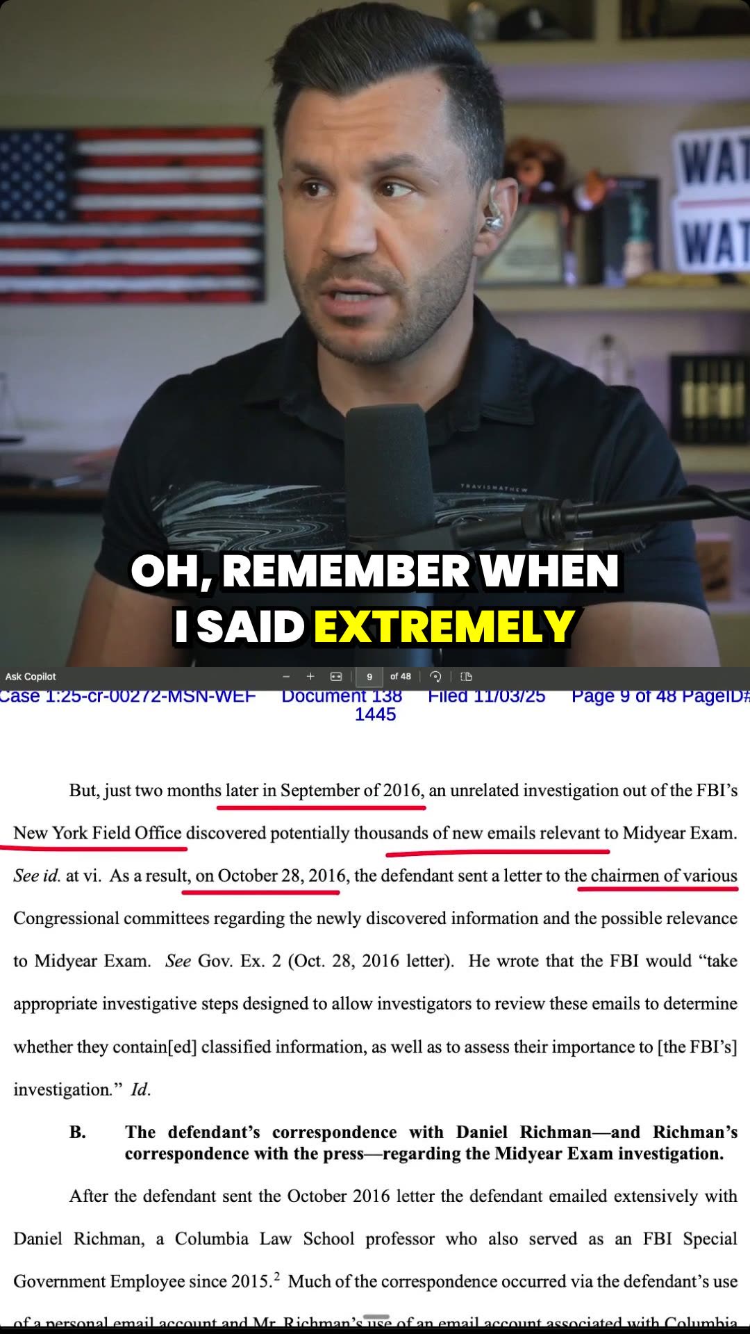 Comey’s October Bombshell That SHOOK the 2016 Election