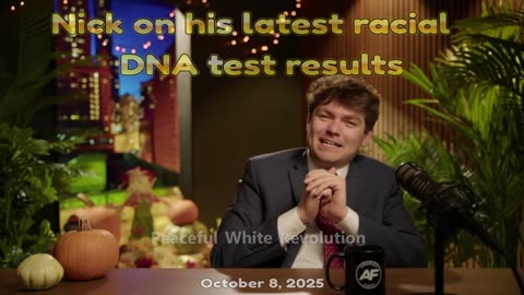 Nick gives some details of his latest racial DNA test results