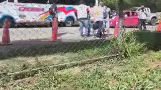 Accidente autopista a Piedecuesta
