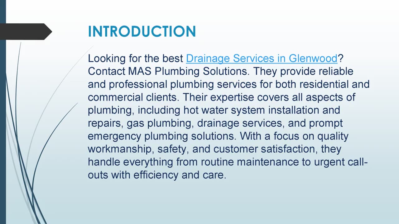 Best Drainage Services in Glenwood