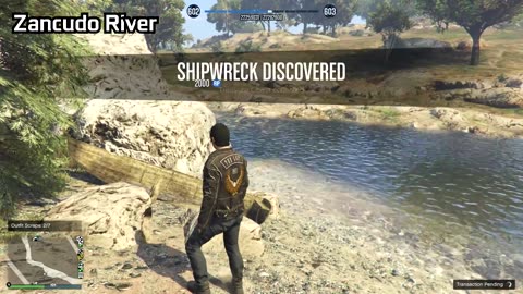 Shipwreck Location August 1, 2022