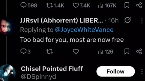 JJRSVL Repsonds & Converses with a Libtard