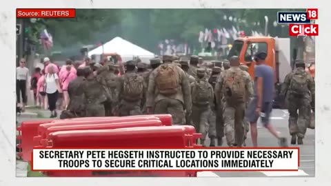 US President Trump Orders Deployment Of Troops To Portland