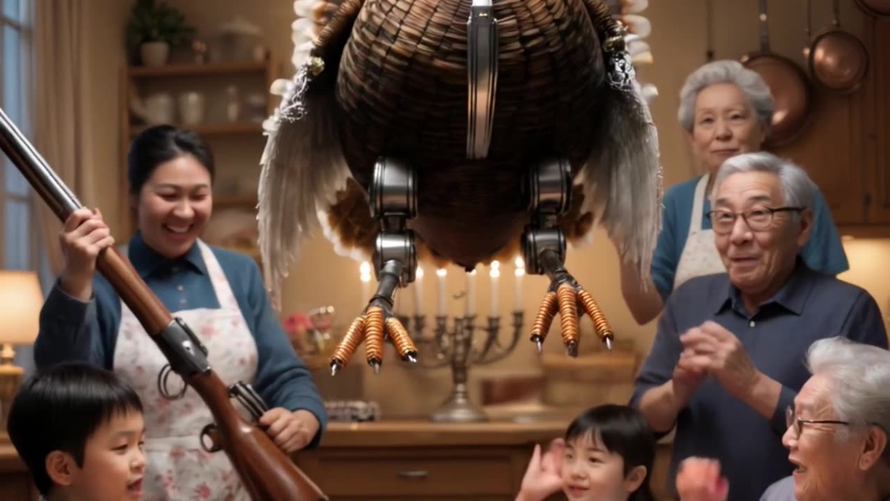 Happy Thanksgiving animation