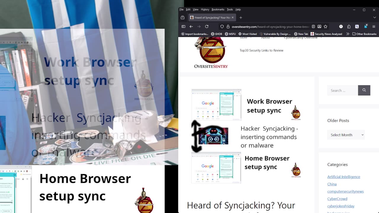 Syncjacking A way hackers create chaos by abusing home systems