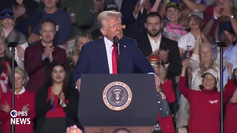 President Trump's 'No Tax on Tips' Rally in Las Vegas, Nevada 1/25/25