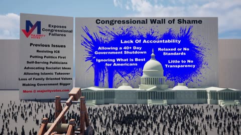 Lack of Accountability Congressional Wall of Shame