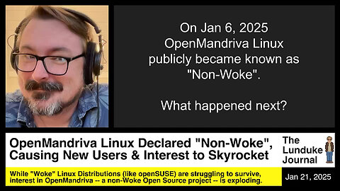 Linux Distro Declared "Non-Woke", Causing New Users & Interest to Skyrocket