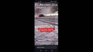 Call of Duty Founder Dead In Firey Crash