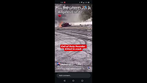 Call of Duty Founder Dead In Firey Crash